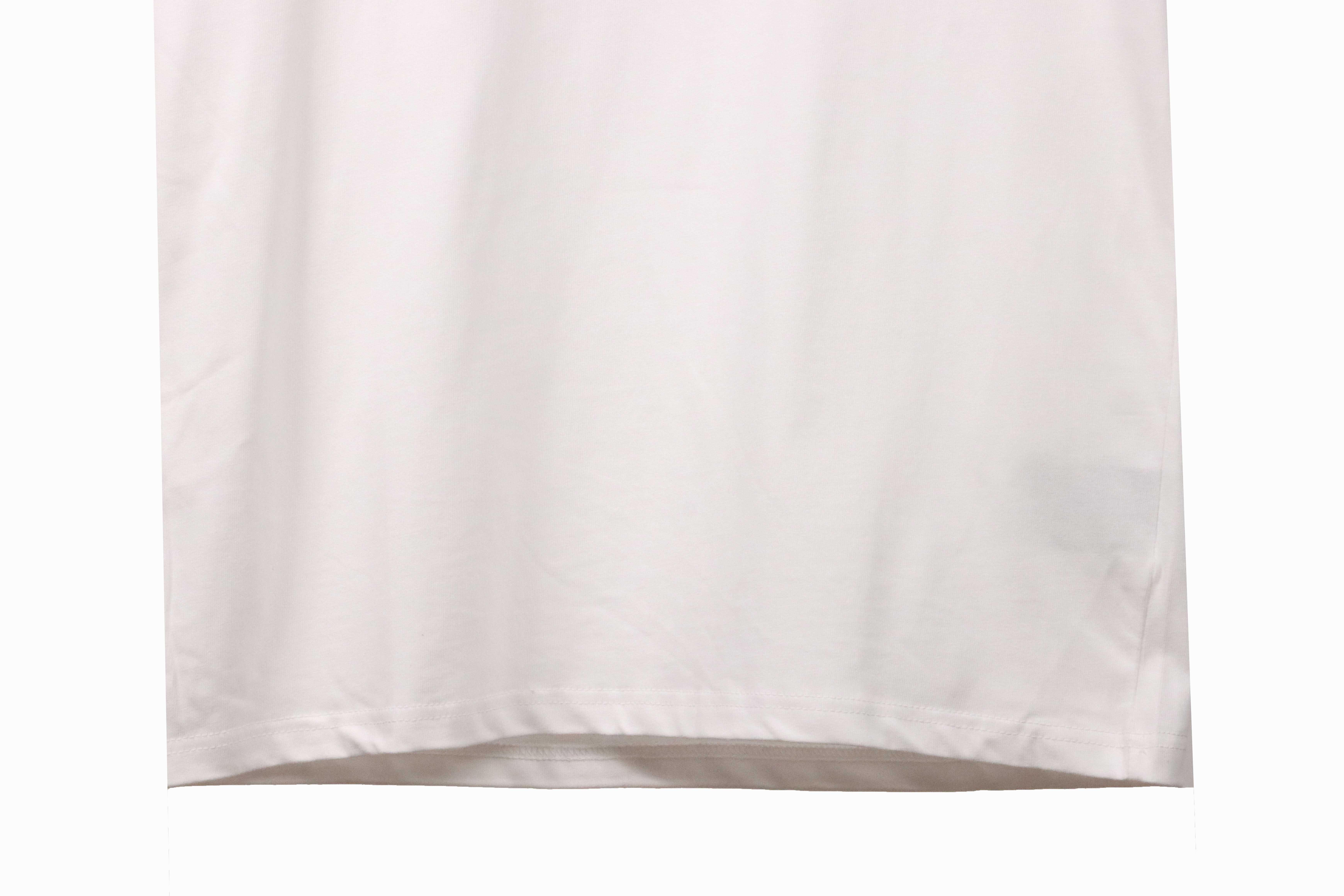 Balenciaga 3M Letters Short Sleeve White