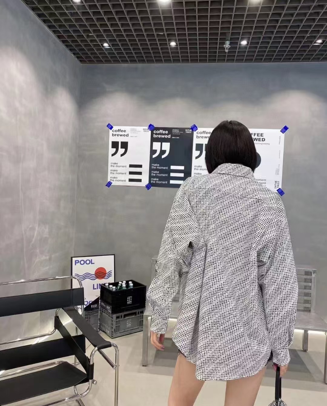 Balenciaga Archive Letter Font Barrage Long Sleeve Shirt