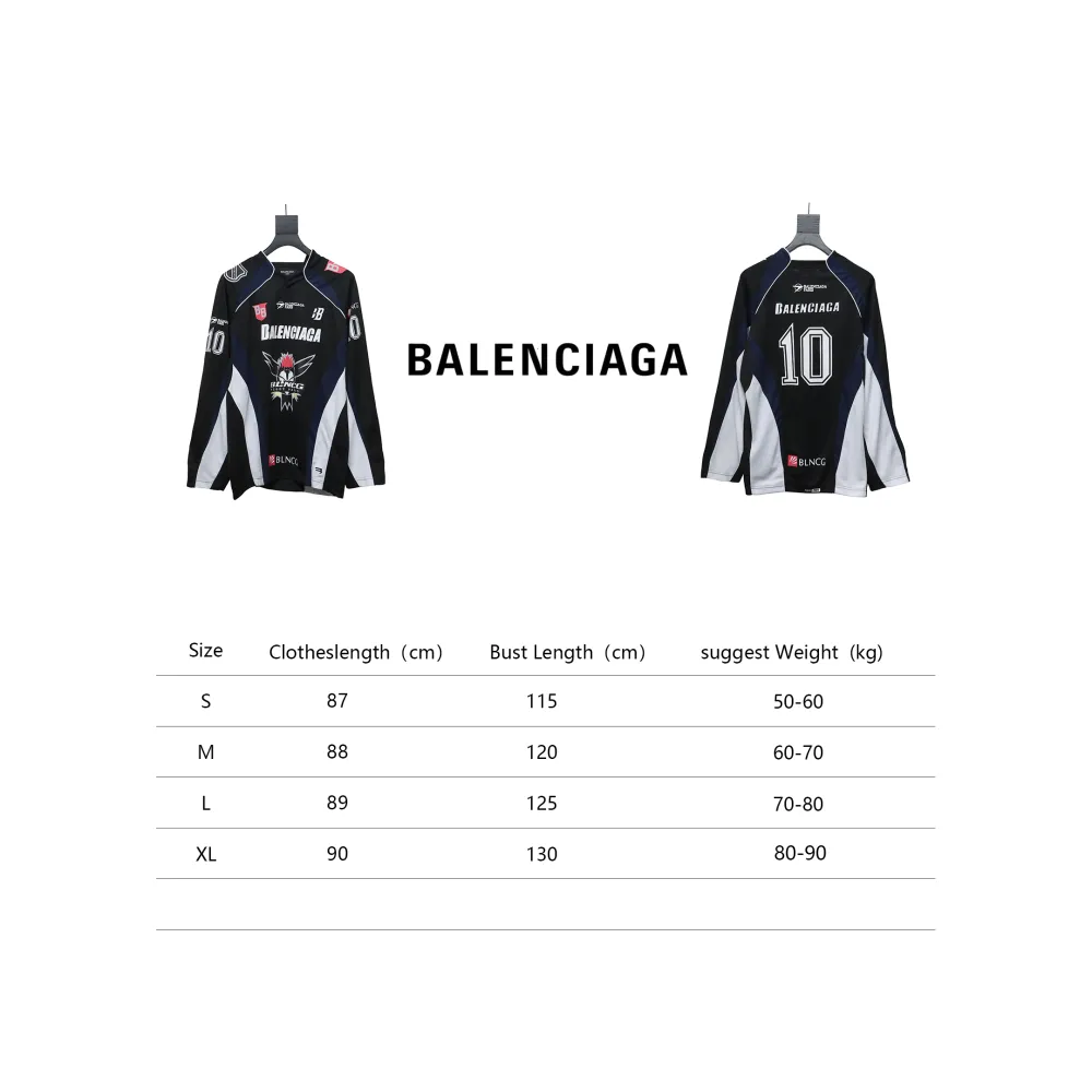 Balenciaga ASAP BARI Mesh Ice Hockey Uniform Black