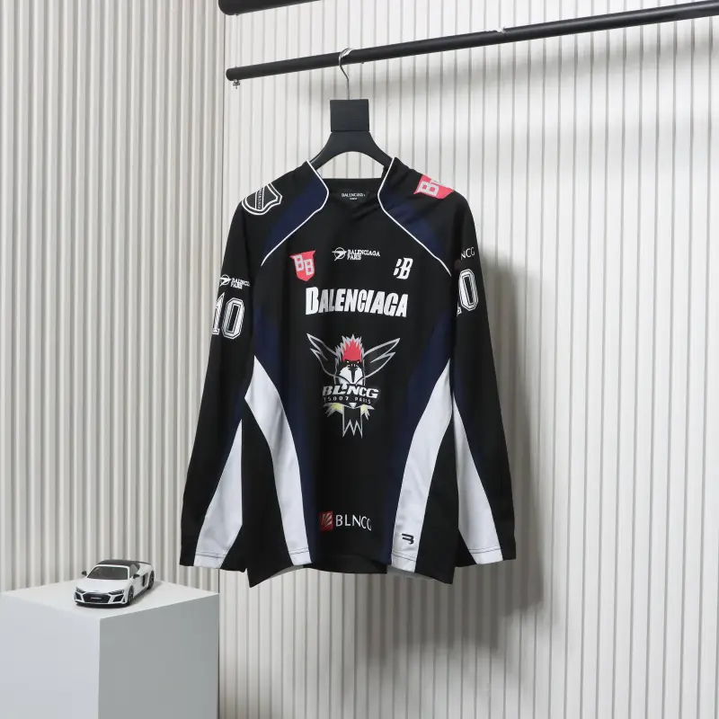 Balenciaga ASAP BARI Mesh Ice Hockey Uniform Black