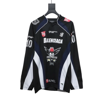 Balenciaga ASAP BARI Mesh Ice Hockey Uniform Black 01