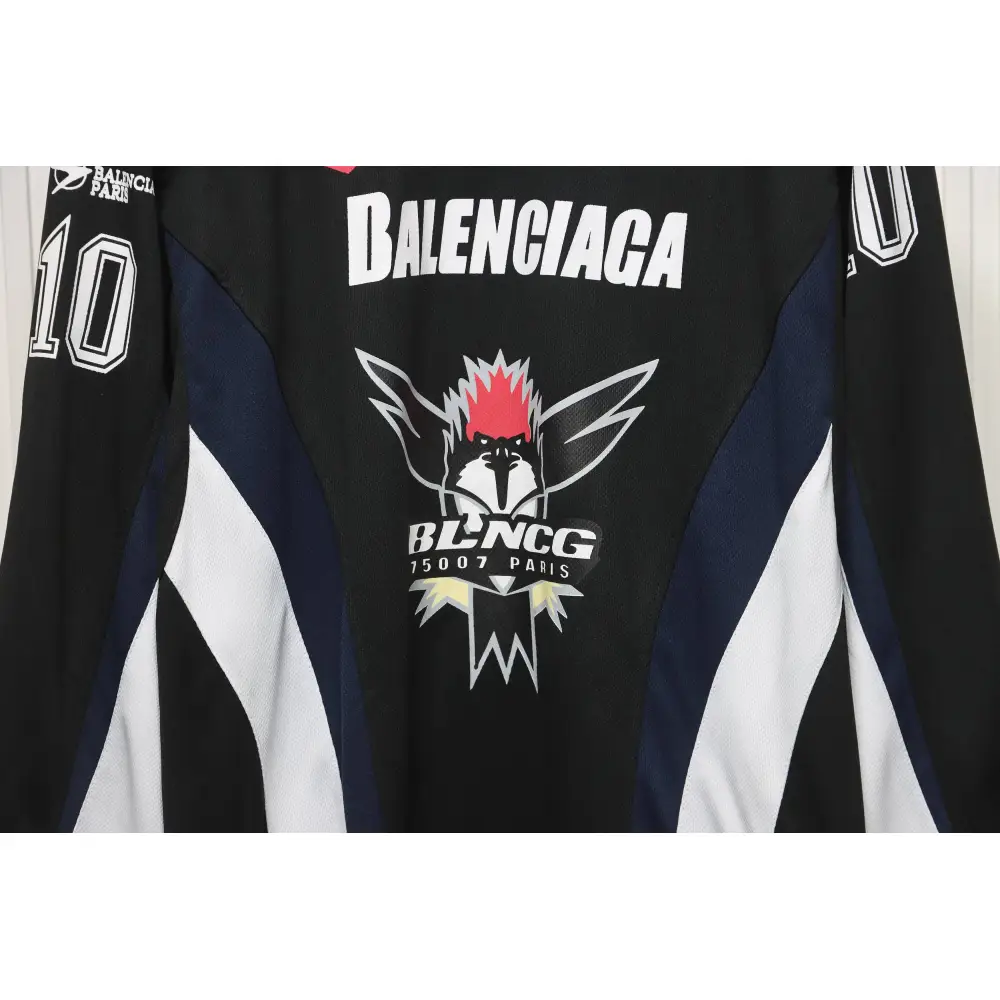 Balenciaga ASAP BARI Mesh Ice Hockey Uniform Black
