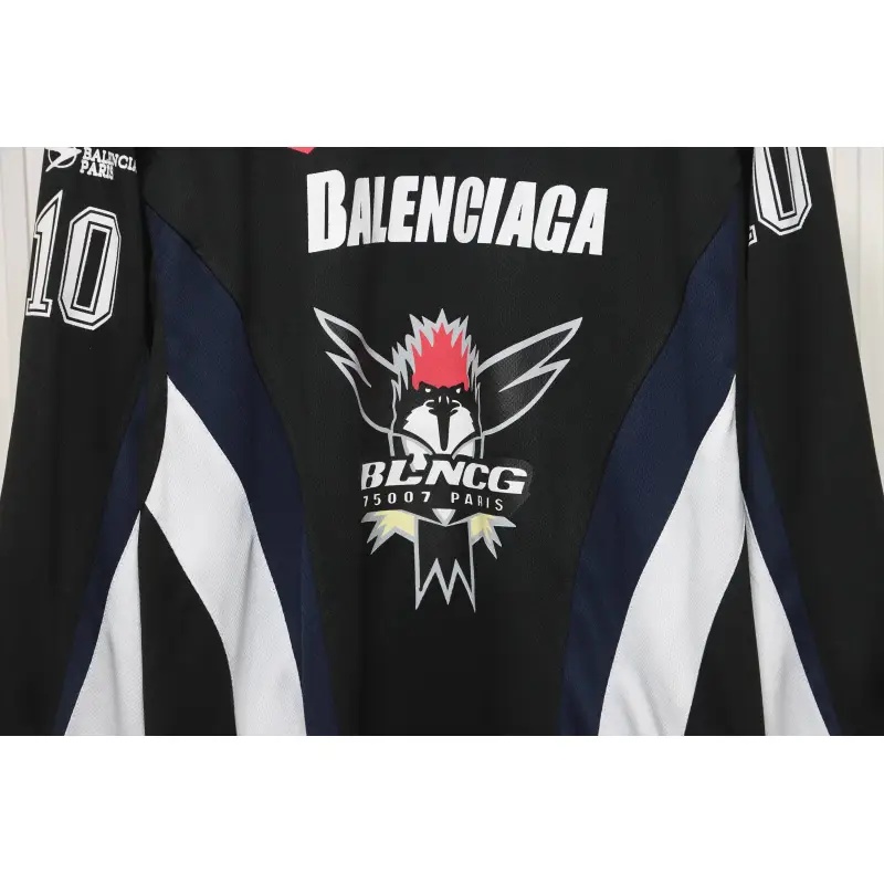 Balenciaga ASAP BARI Mesh Ice Hockey Uniform Black