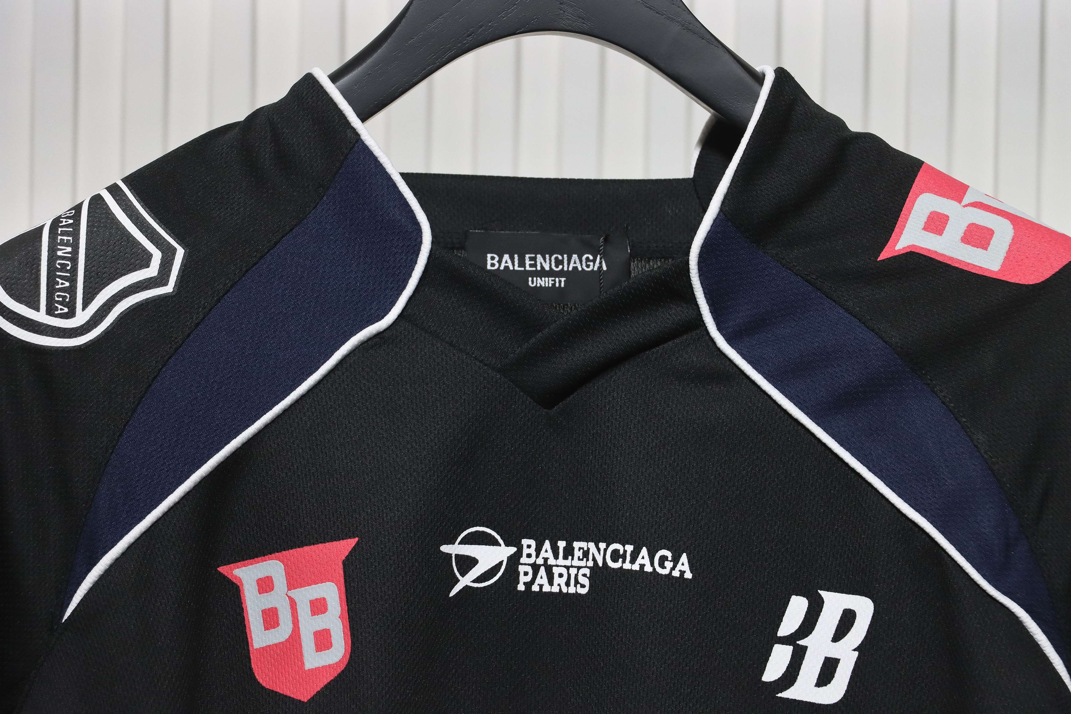 Balenciaga ASAP BARI Mesh Ice Hockey Uniform Black