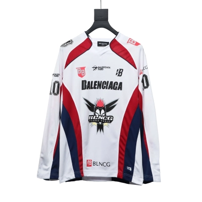 Balenciaga ASAP BARI Mesh Ice Hockey Uniform White 01