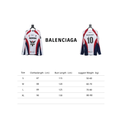 Balenciaga ASAP BARI Mesh Ice Hockey Uniform White 02