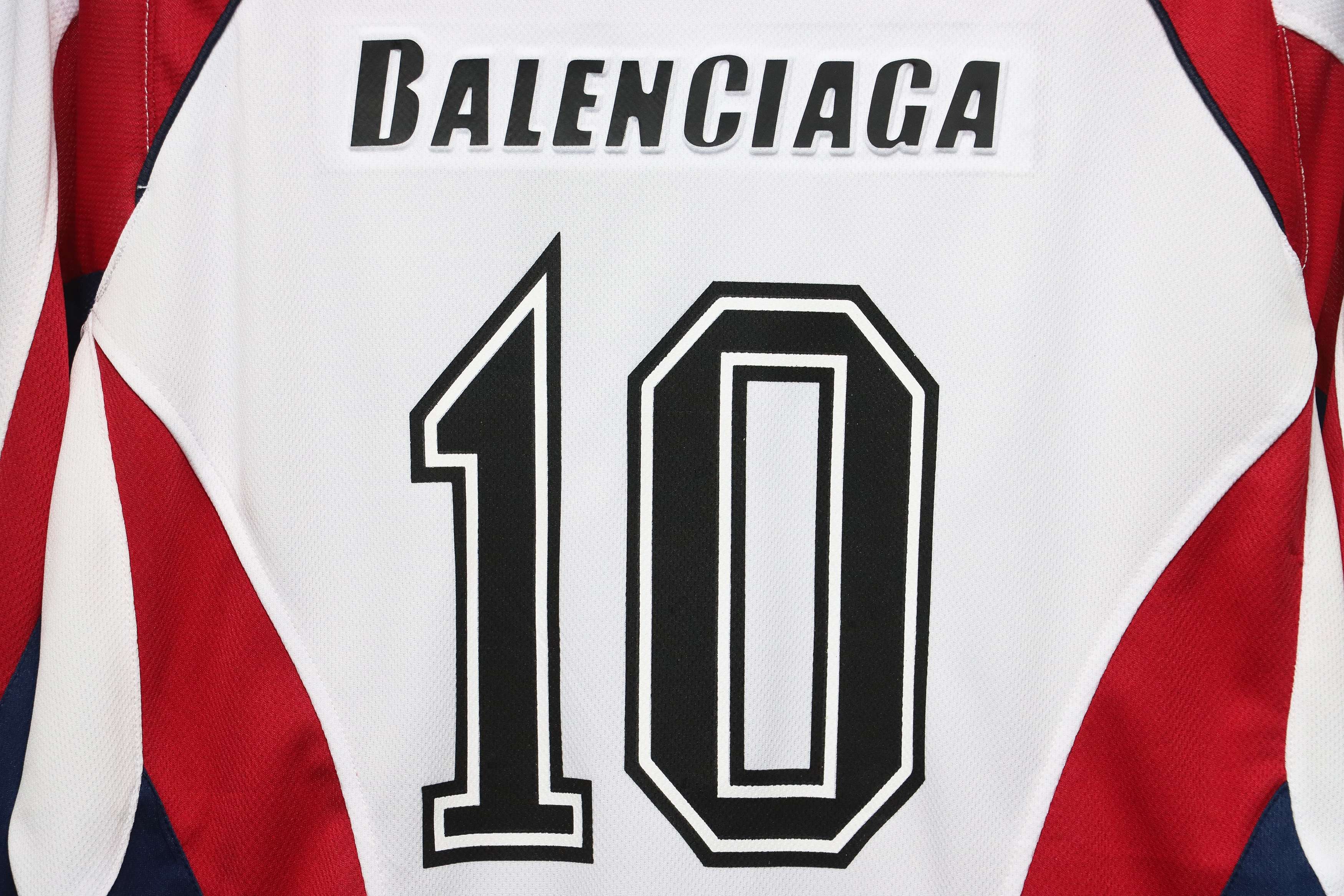 Balenciaga ASAP BARI Mesh Ice Hockey Uniform White