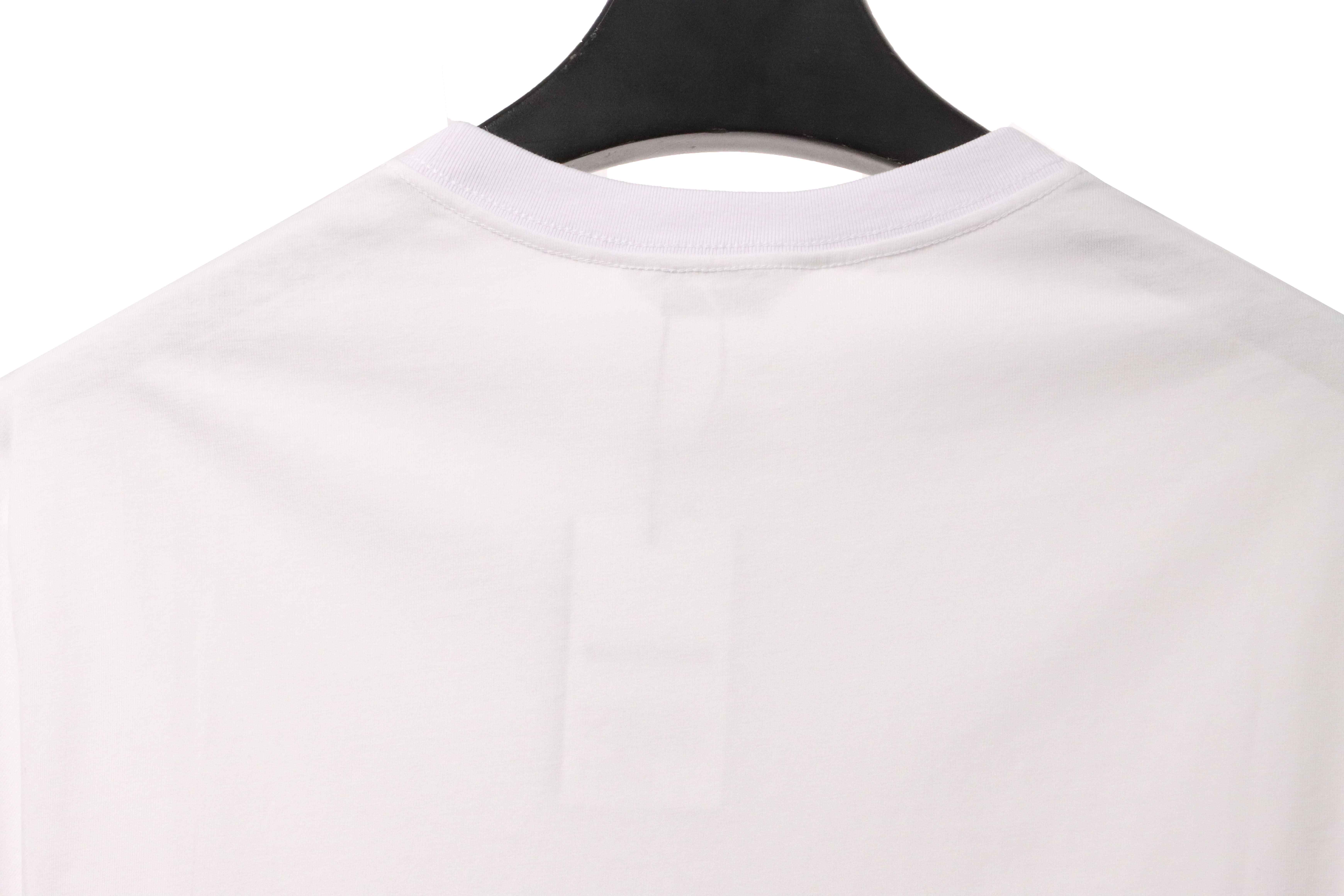 Balenciaga Baby Yoda Printed Short Sleeve White