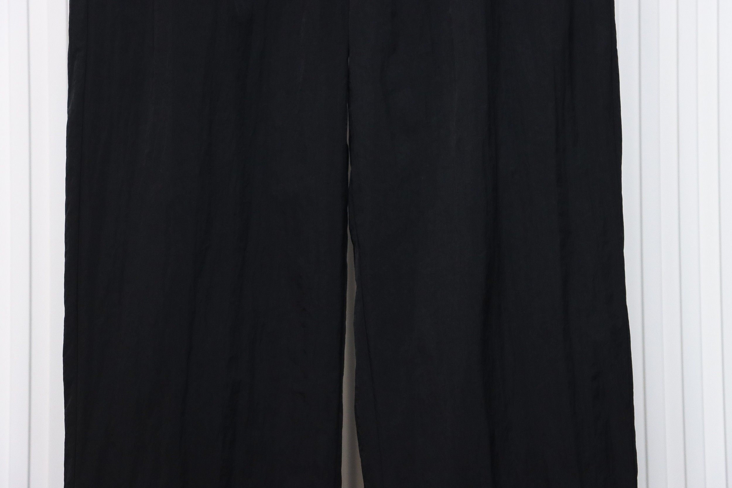 Balenciaga Catwalk 3B Embroidered All-Black Sports Suit Trousers
