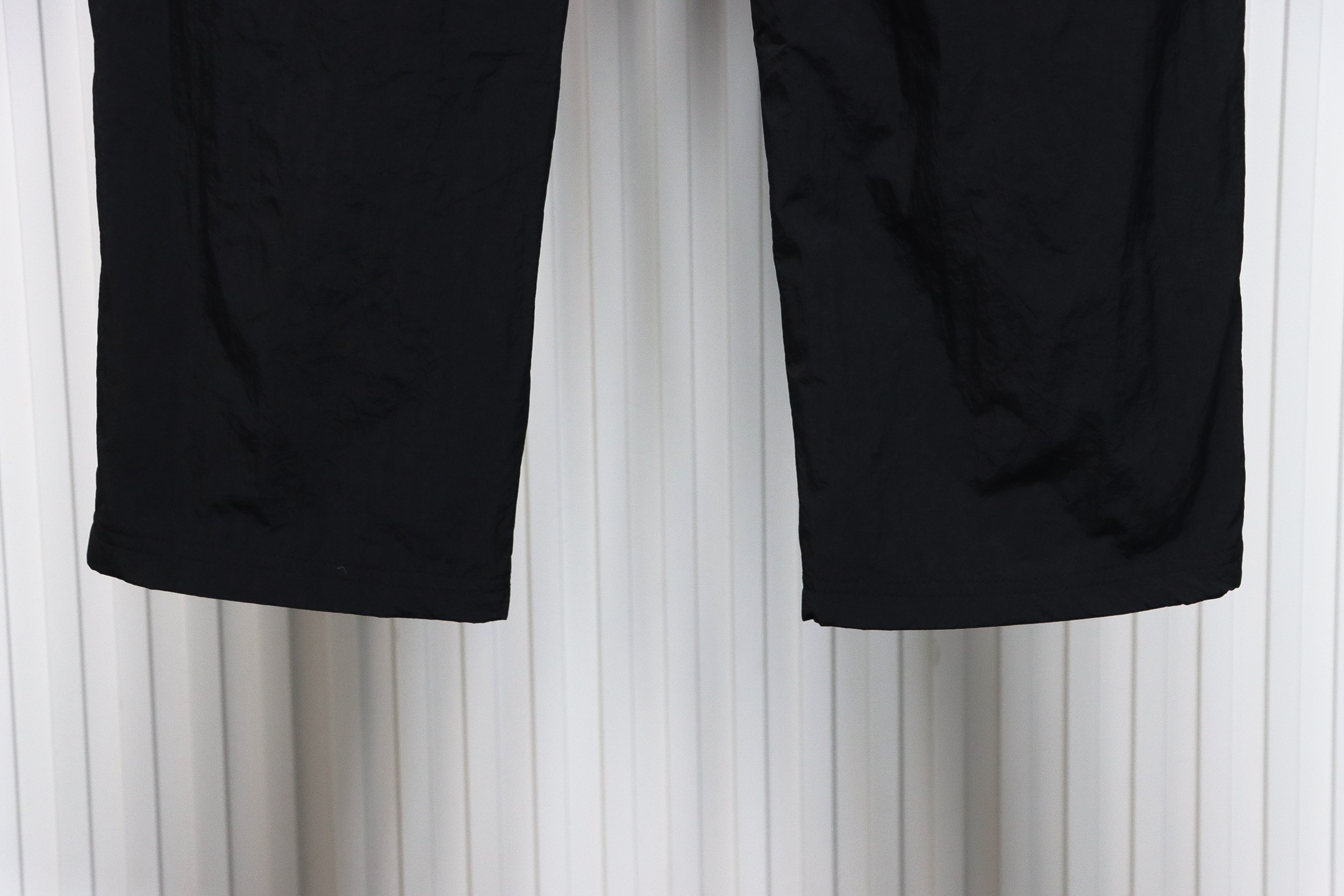 Balenciaga Catwalk 3B Embroidered All-Black Sports Suit Trousers