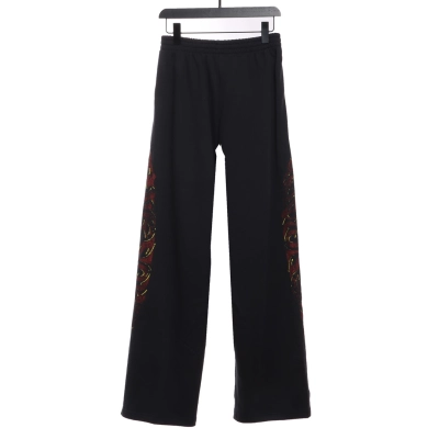 Balenciaga Catwalk Washed Pattern Trousers 02
