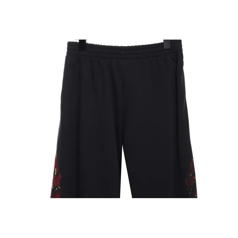 Balenciaga Catwalk Washed Pattern Trousers