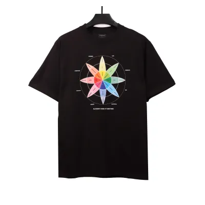 Balenciaga Colorful Petals Short-Sleeved T-shirt 01