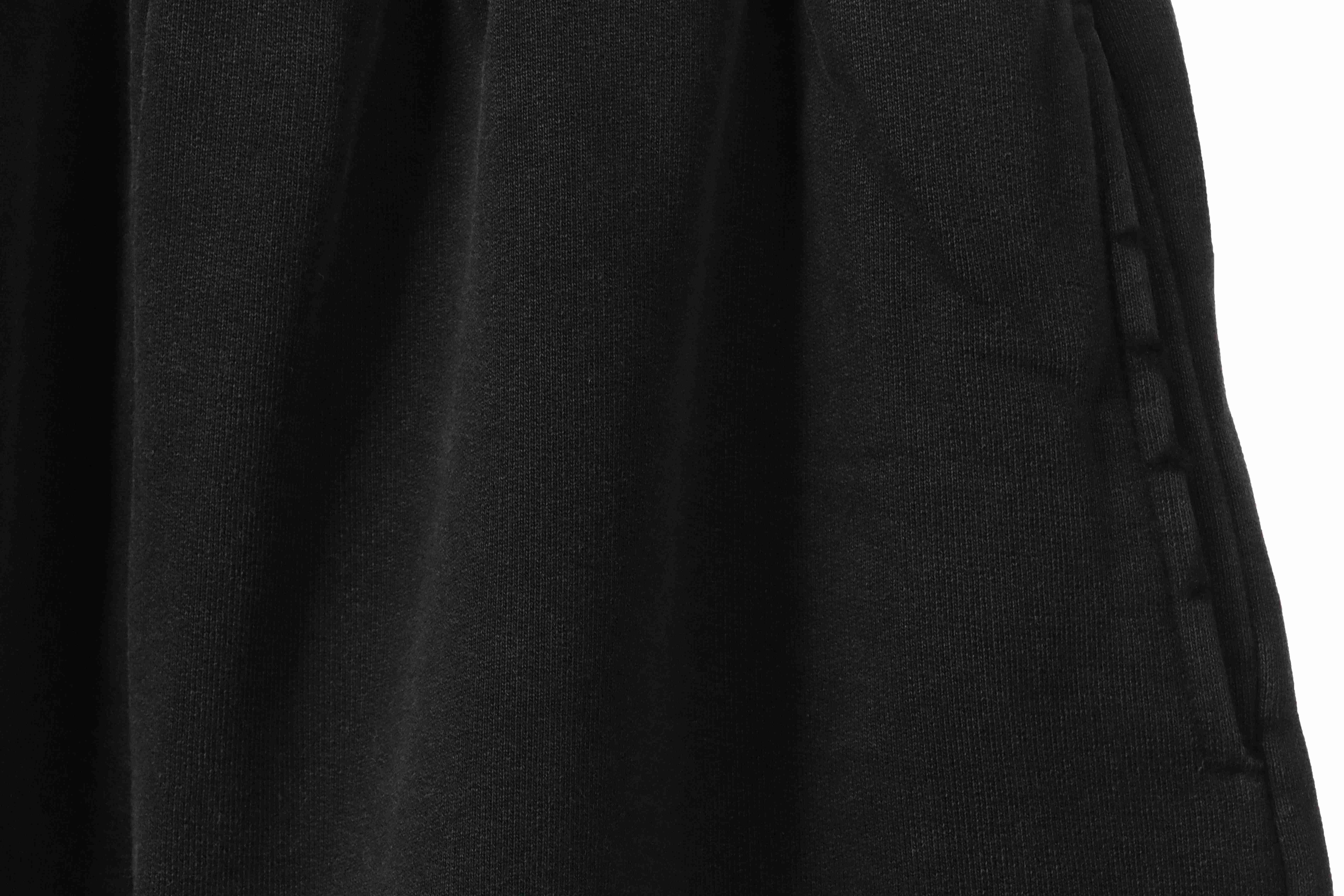 Balenciaga Distressed Ripped Tape Shorts Black