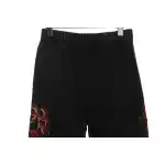 Balenciaga Distressed Sanskrit Mud-Dyed Flame Trousers