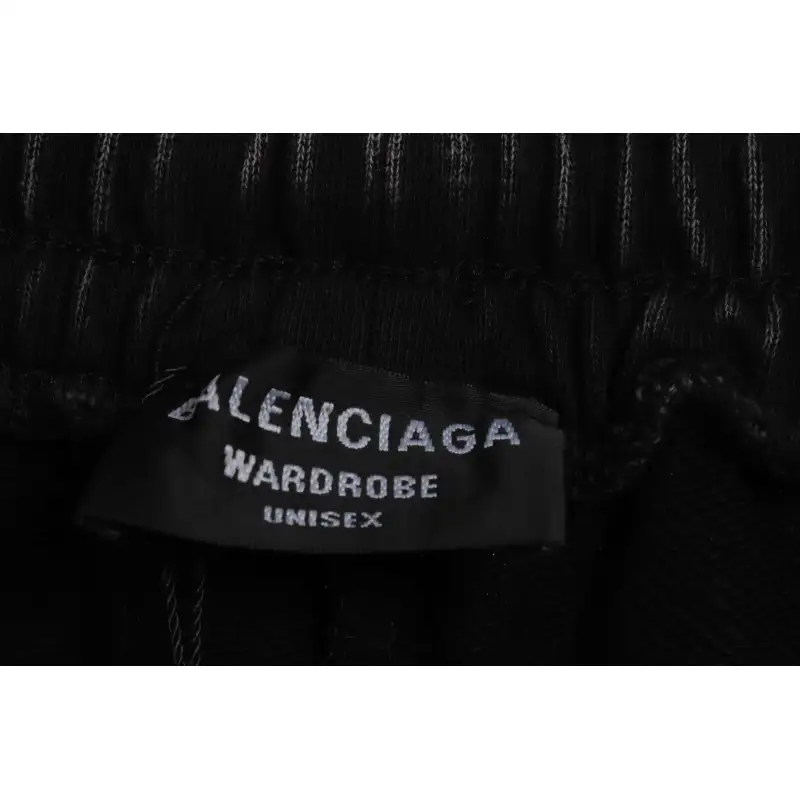 Balenciaga Distressed Sanskrit Mud-Dyed Flame Trousers