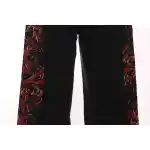 Balenciaga Distressed Sanskrit Mud-Dyed Flame Trousers