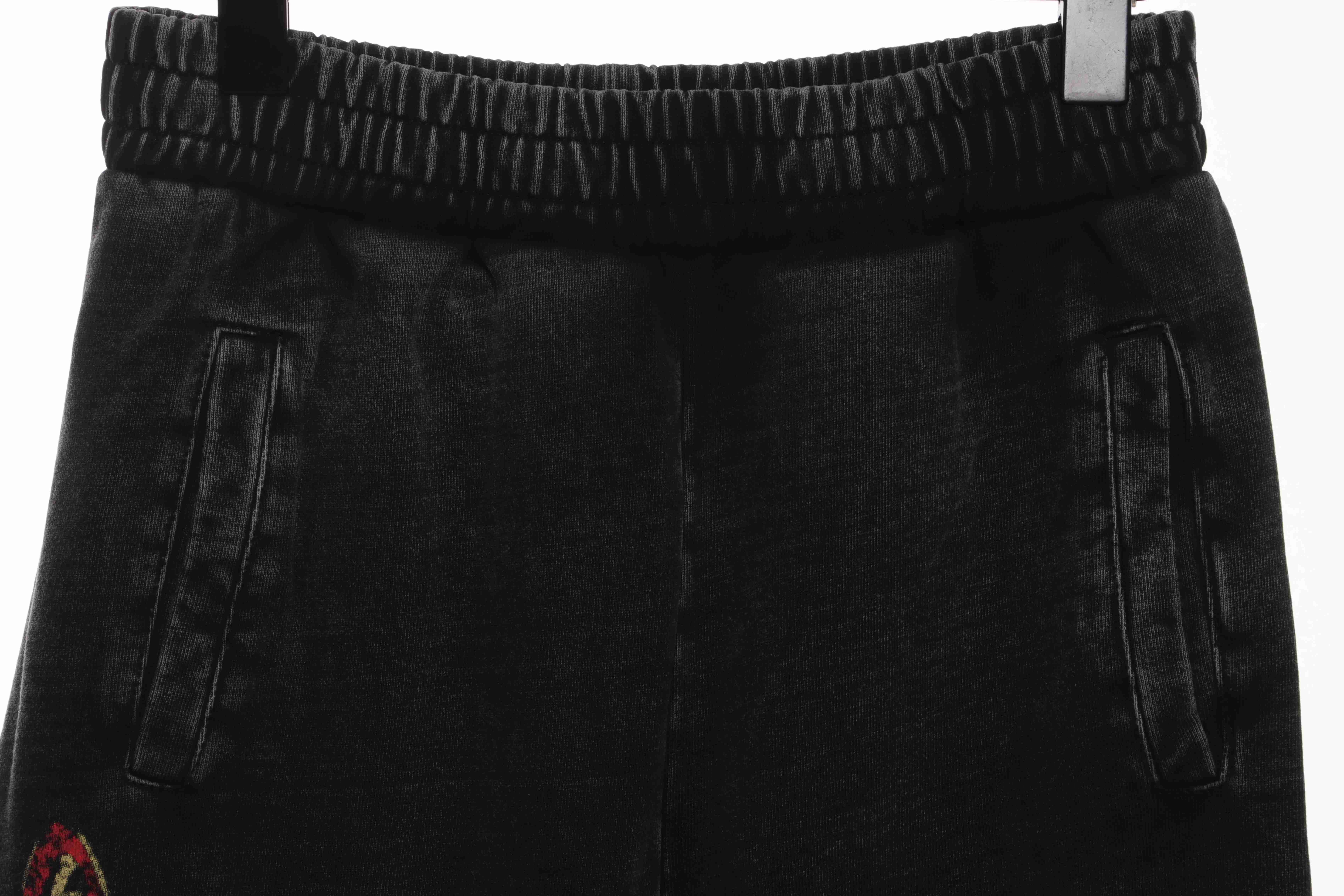 Balenciaga Distressed Sanskrit Mud-Dyed Flame Trousers