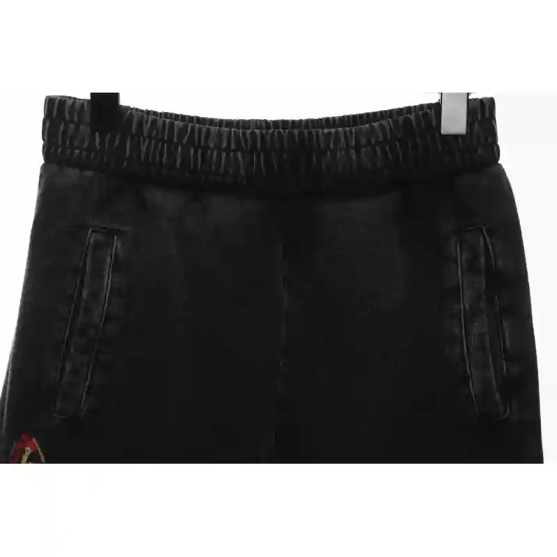 Balenciaga Distressed Sanskrit Mud-Dyed Flame Trousers