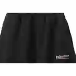 Balenciaga Distressed Washed Cola Embroidered Shorts