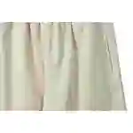 Balenciaga Distressed Washed Hole Lock Embroidered Shorts Beige