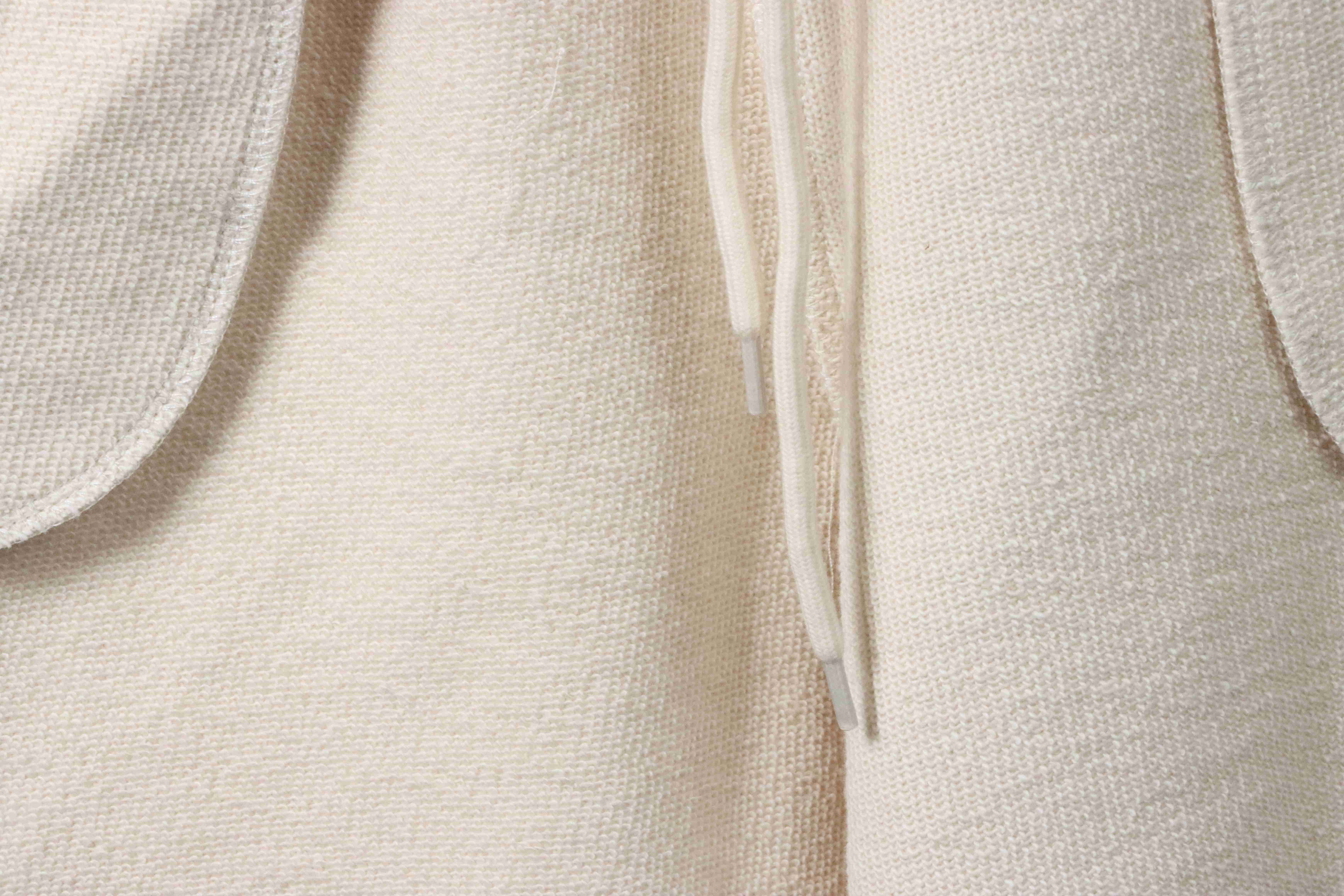 Balenciaga Distressed Washed Hole Lock Embroidered Shorts Beige