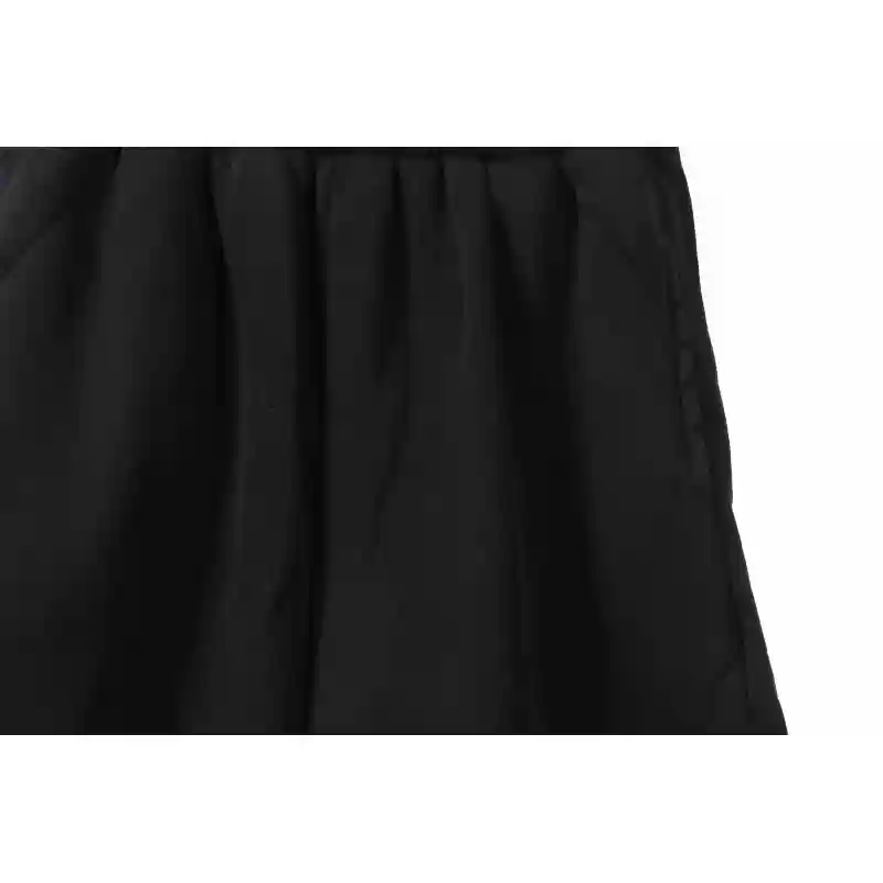 Balenciaga Distressed Washed Hole Lock Embroidered Shorts Black