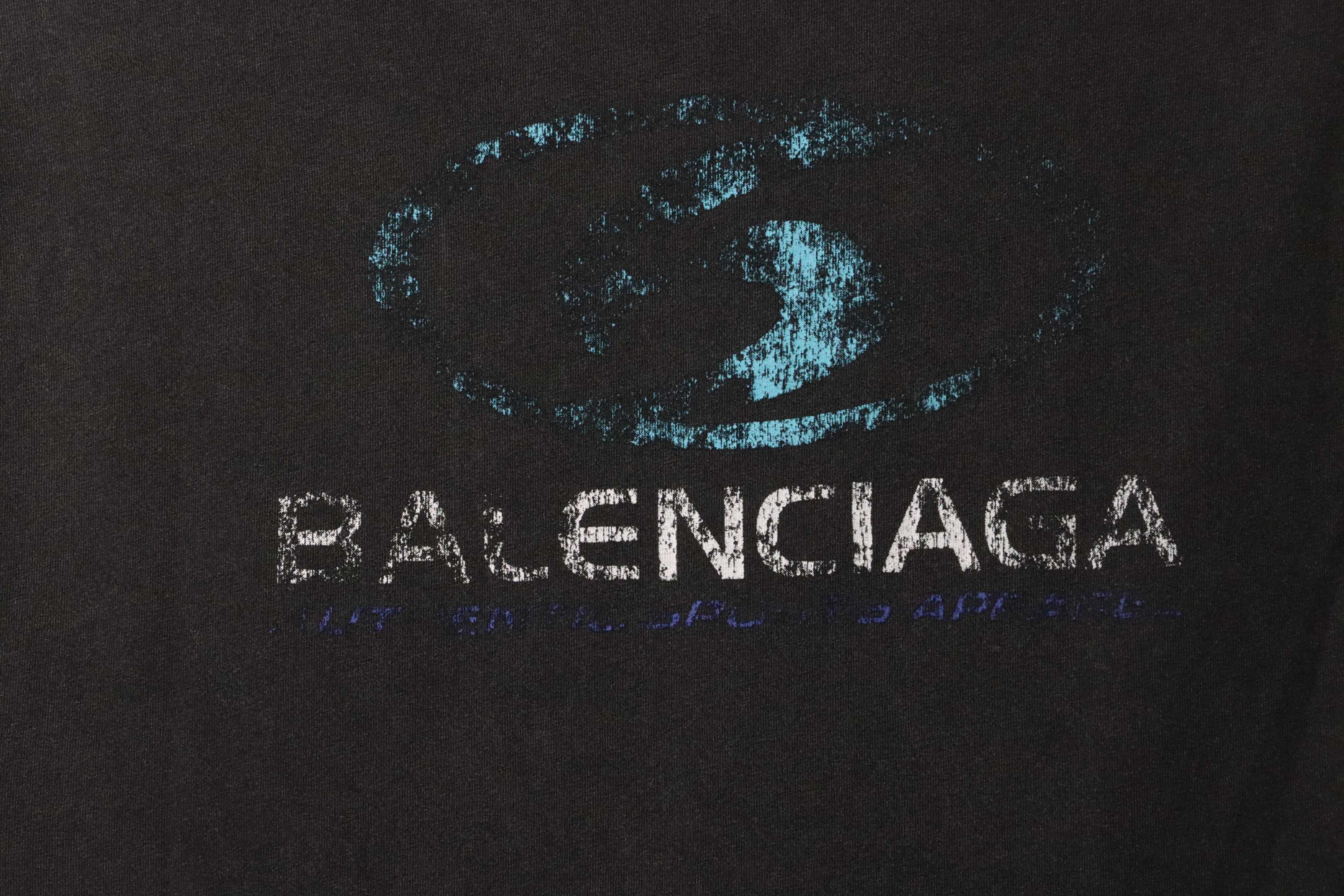 Balenciaga Distressed Washed Surf Vest