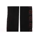 Balenciaga Double B Distressed Mud-Dyed Trousers