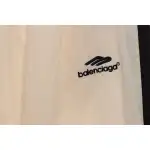Balenciaga Double Embroidered Contrast Color Suit Trousers