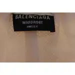 Balenciaga Double Embroidered Contrast Color Suit Trousers
