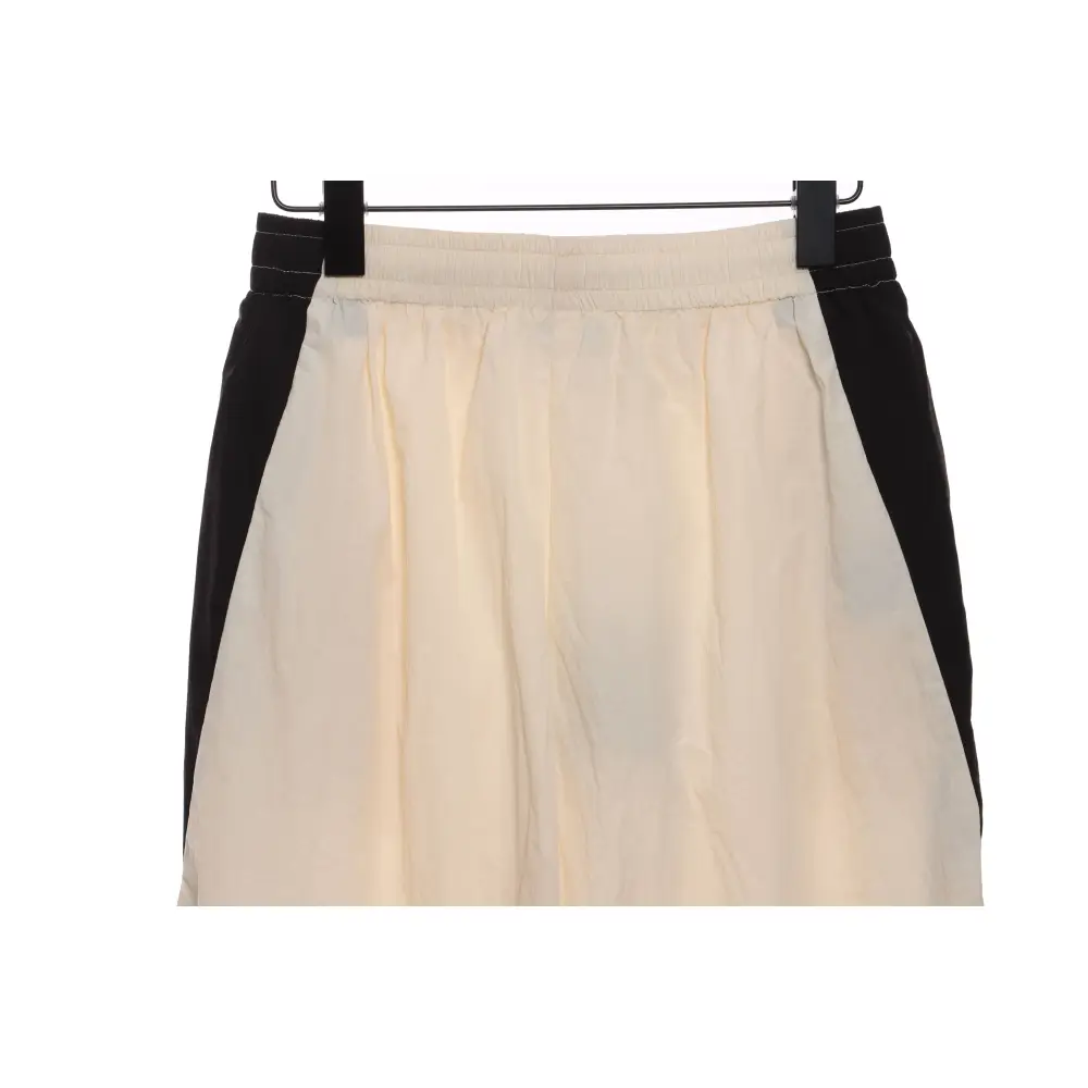 Balenciaga Double Embroidered Contrast Color Suit Trousers