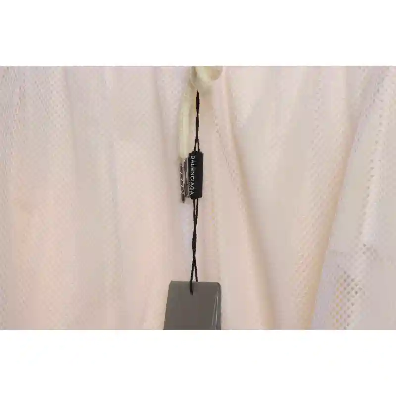 Balenciaga Double Embroidered Contrast Color Suit Trousers