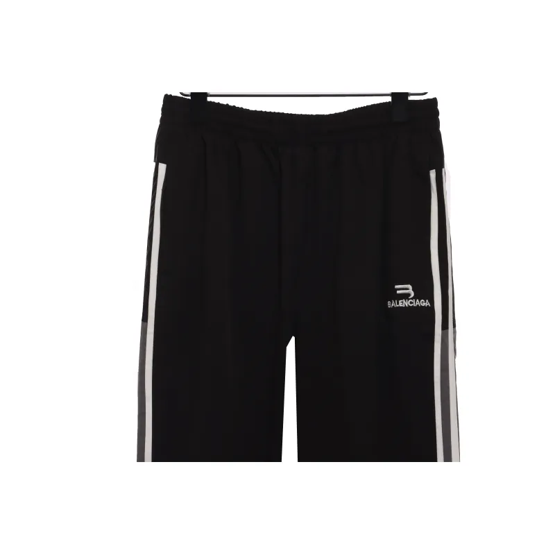 Balenciaga Double Hook Small Logo Embroidery Suit Trousers
