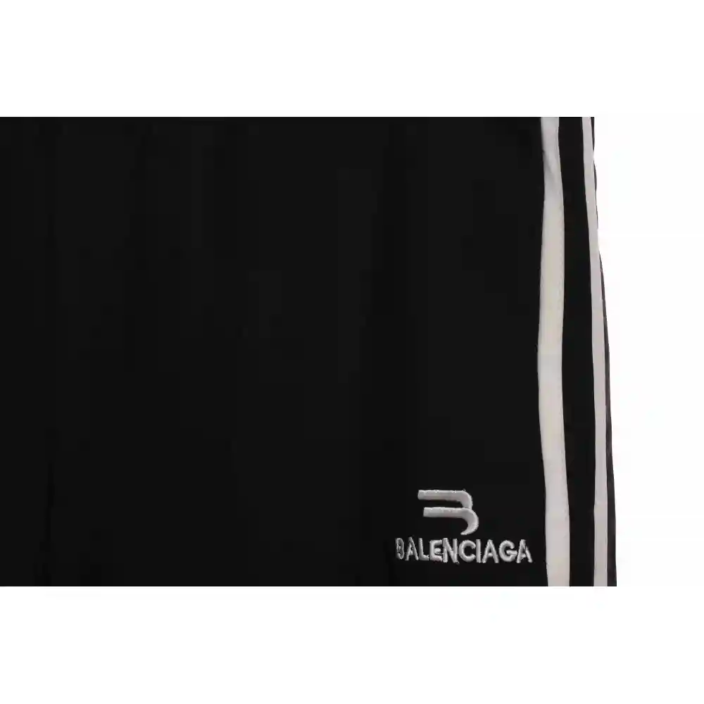 Balenciaga Double Hook Small Logo Embroidery Suit Trousers