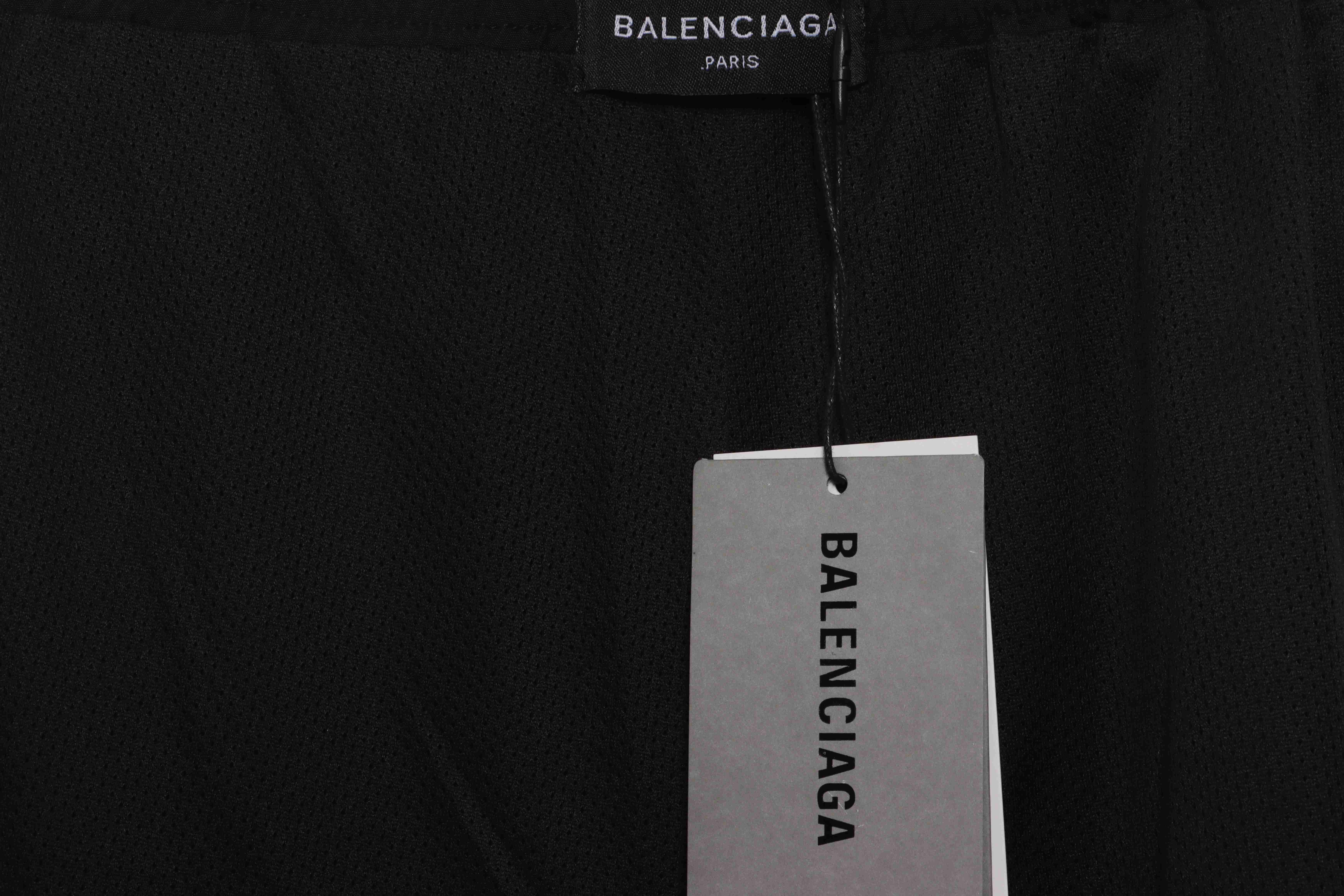 Balenciaga Double Hook Small Logo Embroidery Suit Trousers