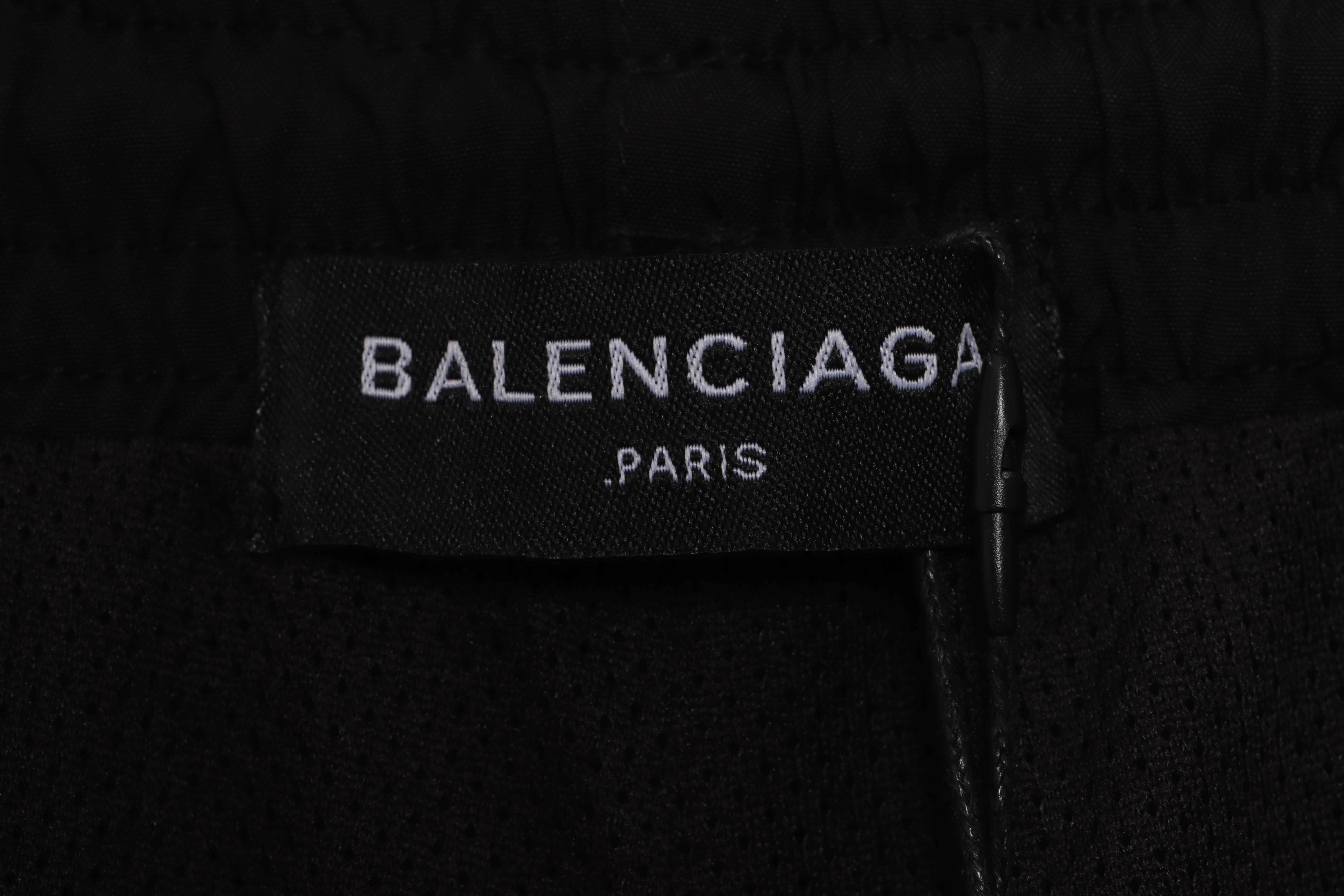 Balenciaga Double Hook Small Logo Embroidery Suit Trousers