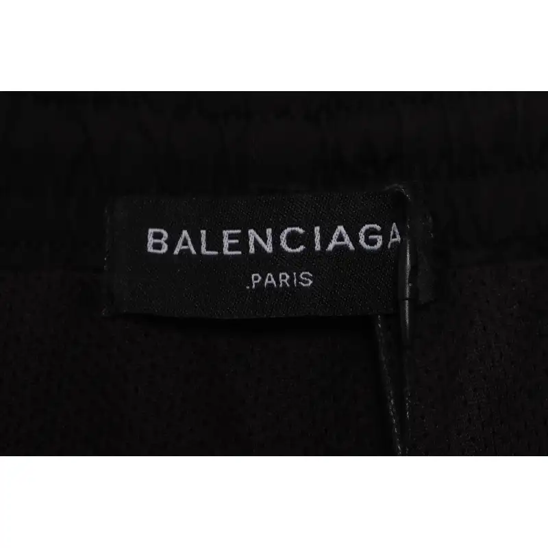 Balenciaga Double Hook Small Logo Embroidery Suit Trousers