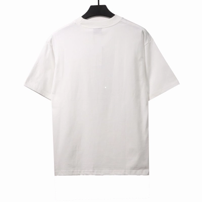 Balenciaga Eco-Friendly Paper Bag Print Short-Sleeve White 02