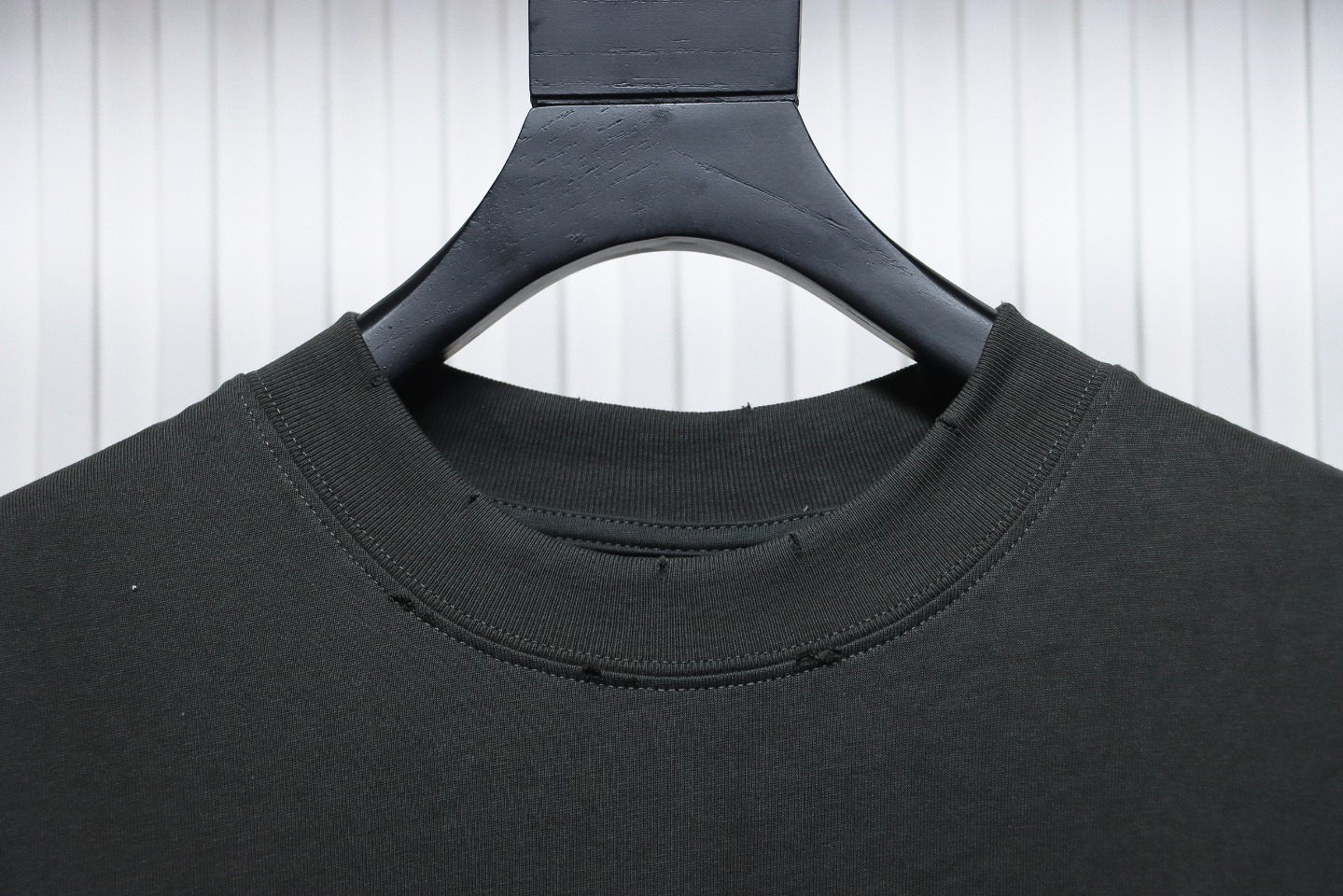 Balenciaga Embroidered Double Ring Long-Sleeved T-shirt Black