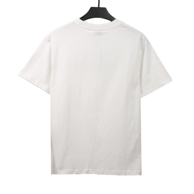 Balenciaga Embroidered Letter Frayed Short Sleeves (Special Offer) 02