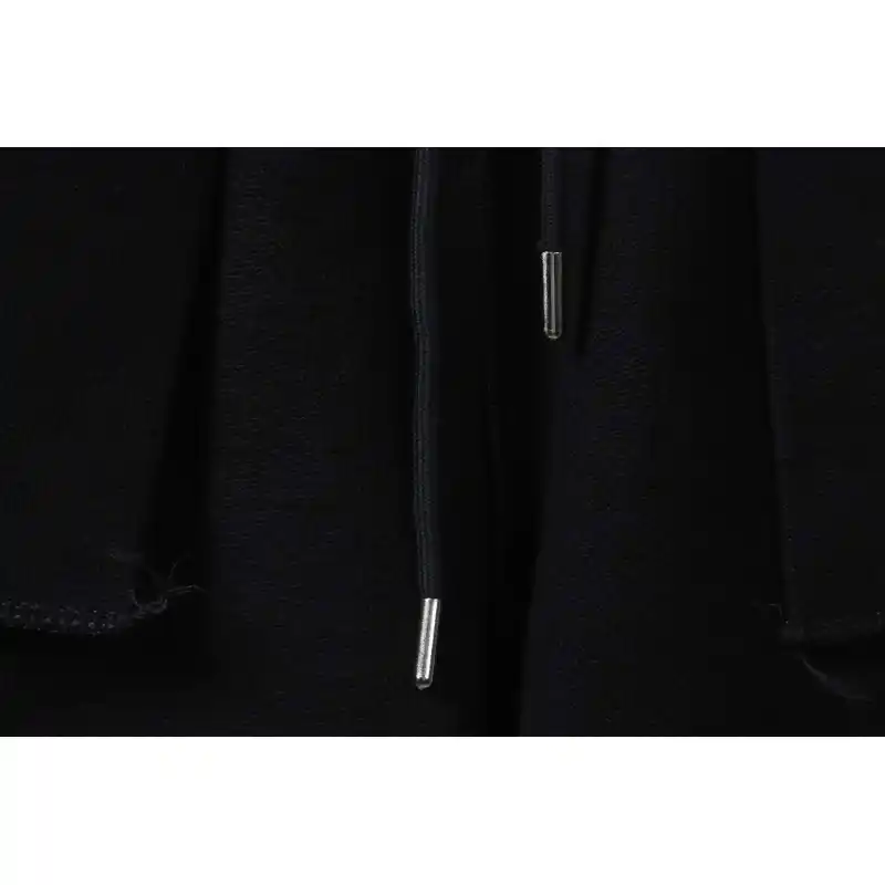 Balenciaga Embroidered Lettering Shorts Black