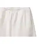 Balenciaga Embroidered Lettering Shorts White