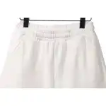 Balenciaga Embroidered Lettering Shorts White