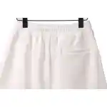 Balenciaga Embroidered Lettering Shorts White