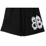 Balenciaga Graffiti Faded Print Shorts