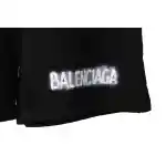Balenciaga Graffiti Faded Print Shorts