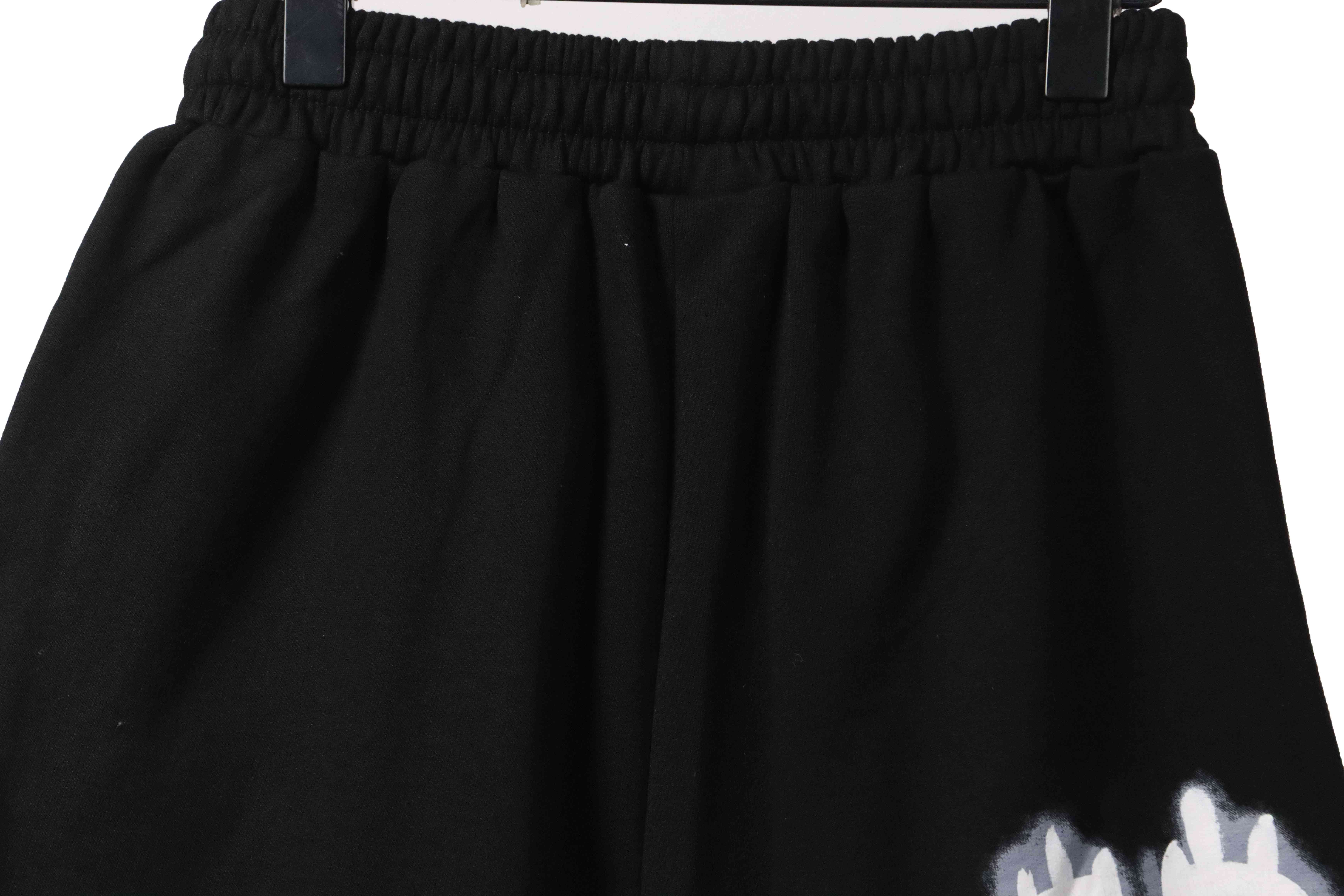 Balenciaga Graffiti Faded Print Shorts