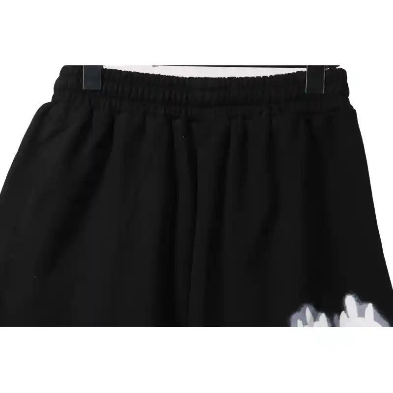 Balenciaga Graffiti Faded Print Shorts