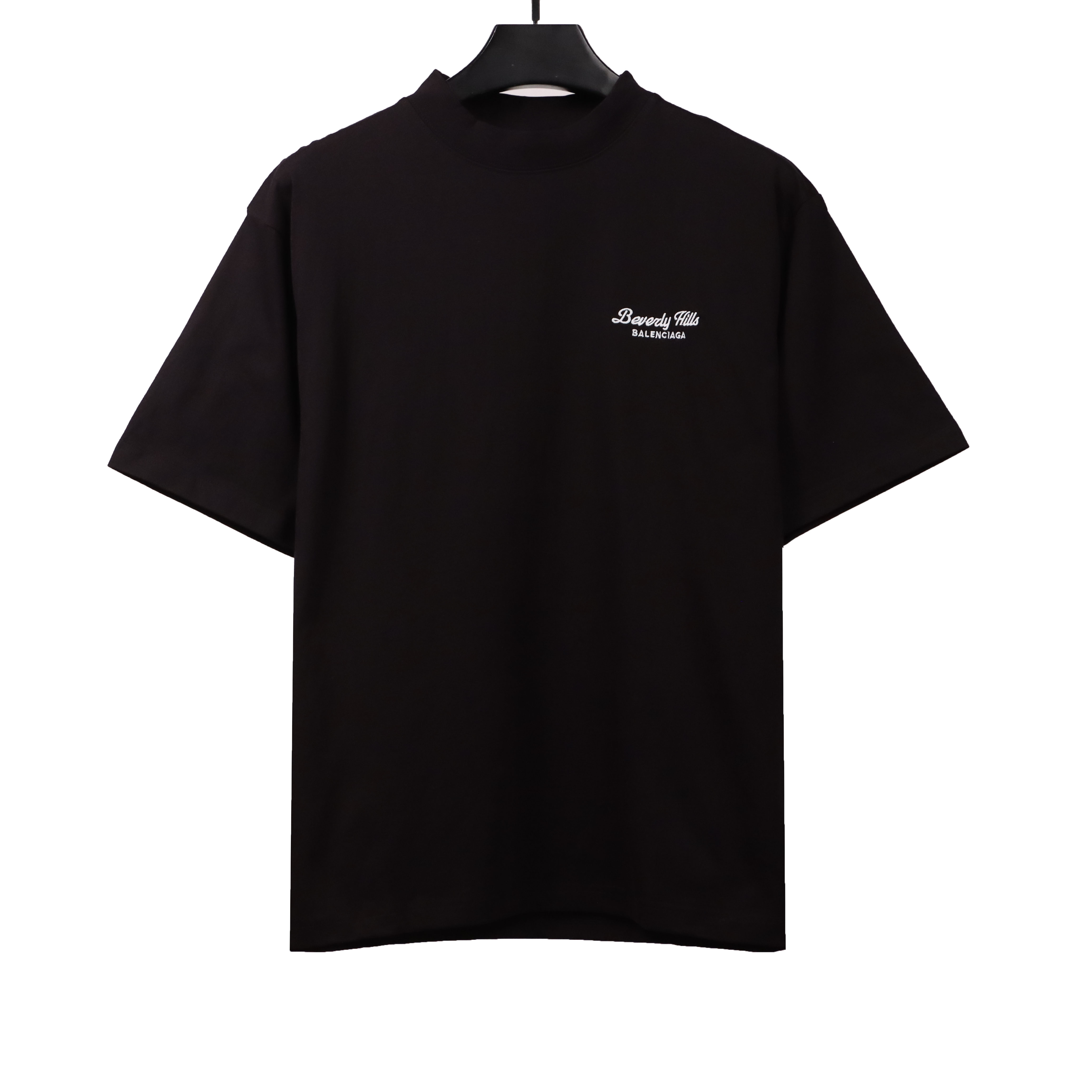 Balenciaga Letter Embroidered Short Sleeves